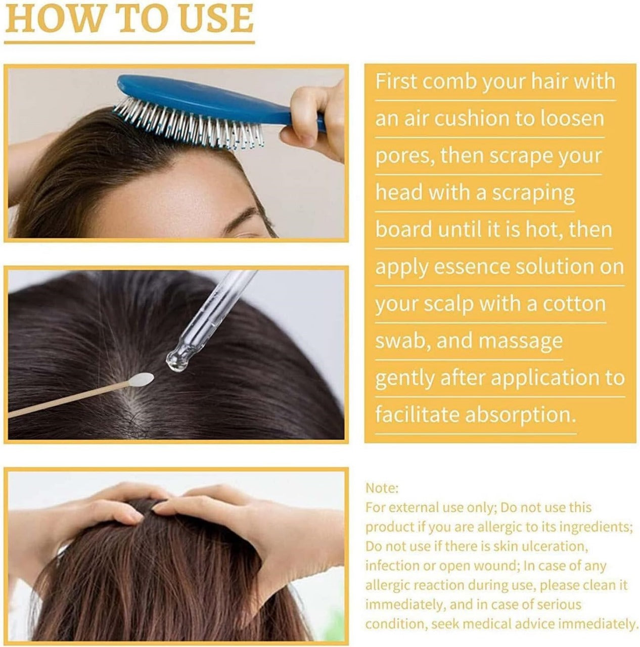 Anti-Greying Hair Spray | Drakkar Spray for Hair