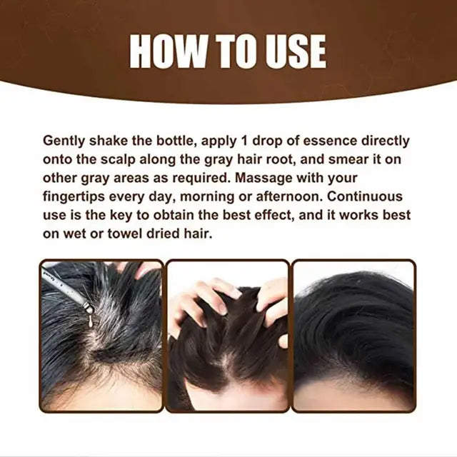 Anti-Greying Hair Spray | Drakkar Spray for Hair