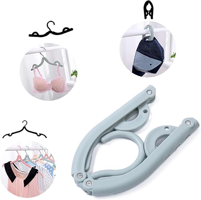 Pack of 10 Durable Travel-Friendly Hangers