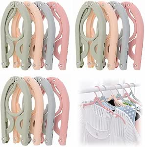 Pack of 10 Durable Travel-Friendly Hangers