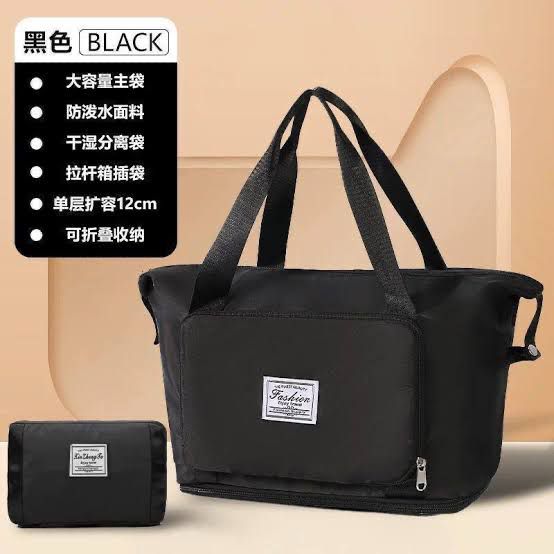 Foldable Storage Bag – Large Space Capacity Folding Organizer for Travel, Clothes & Home